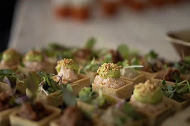 Frisch angerichteter Apéro von Food on Wheels